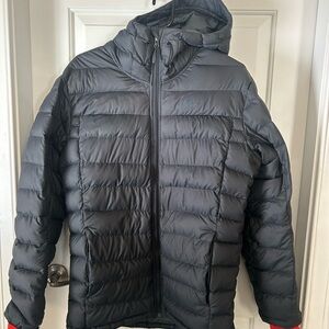 adidas Men's Charcoal Puffer Jacket